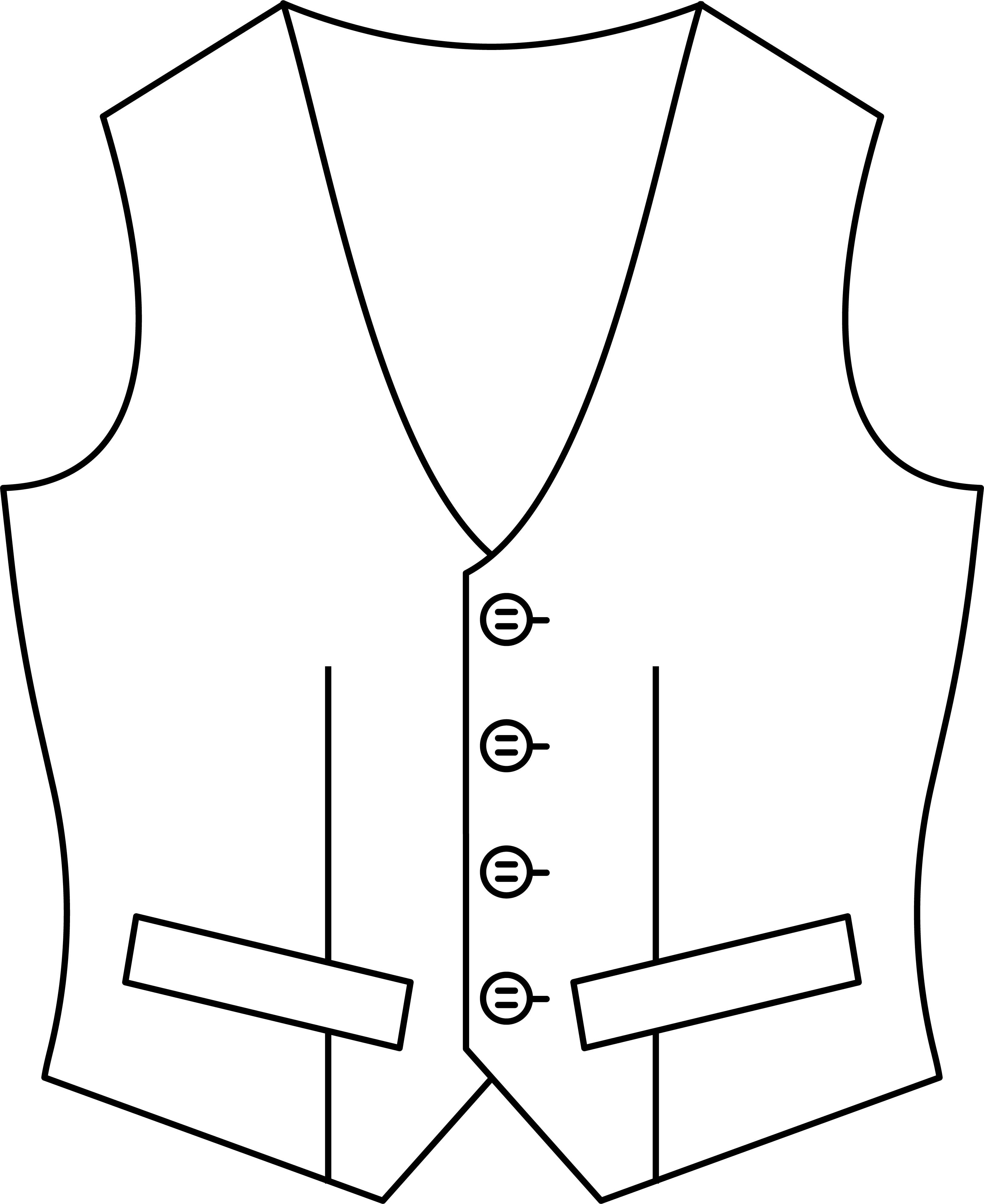 Polished Professor Vest or Vest Dress